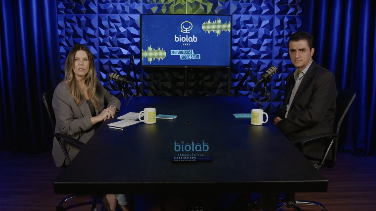 Biolab Cast — videocast de saúde gravado na WEN Produtora